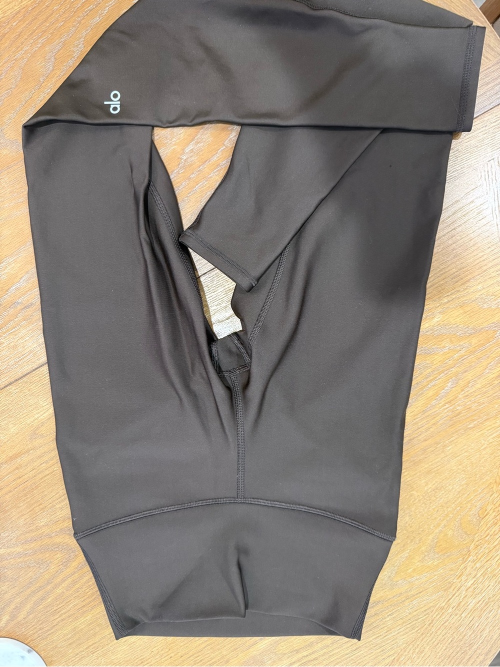 ALO Yoga Kids Black One-Piece Bodysuit with Subtle Logo